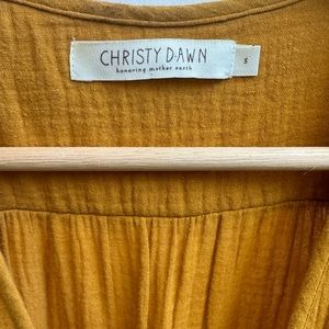 Christy Dawn, Dawn mustard dress size small